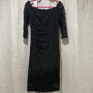 INC Off the Shoulder Lace Dress